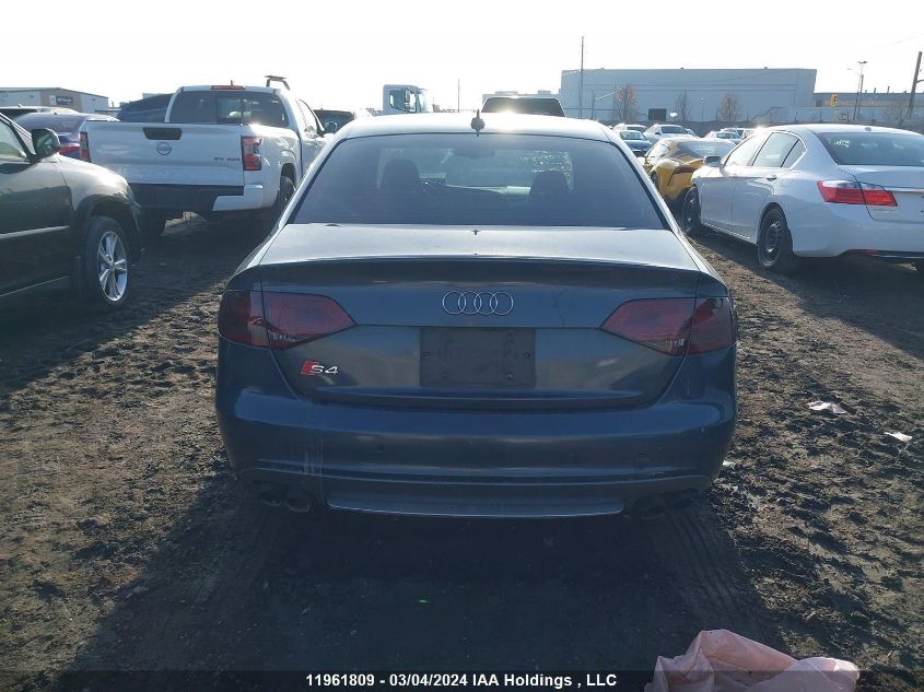 2010 Audi S4 VIN: WAUFGDFL6AA054491 Lot: 11961809