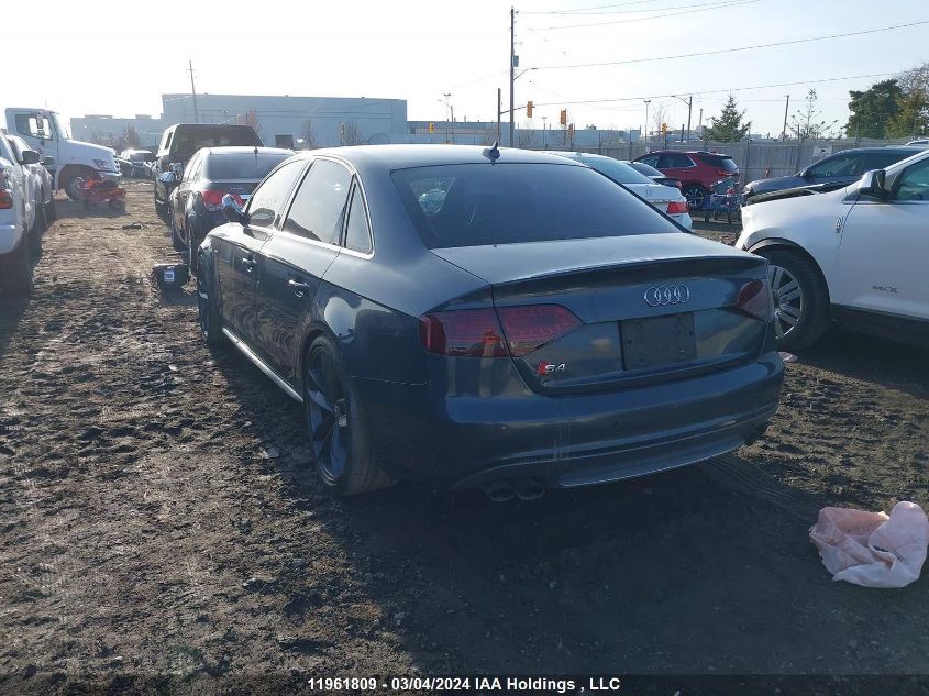 2010 Audi S4 VIN: WAUFGDFL6AA054491 Lot: 11961809