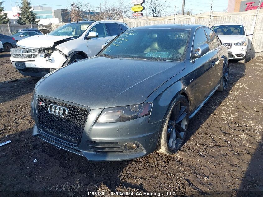 2010 Audi S4 VIN: WAUFGDFL6AA054491 Lot: 11961809