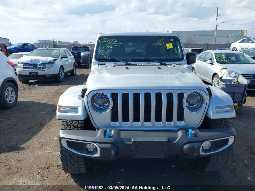 2023 Jeep Wrangler 4Xe Unlimited Sahara VIN: 1C4JJXP61PW551954 Lot: 11961982