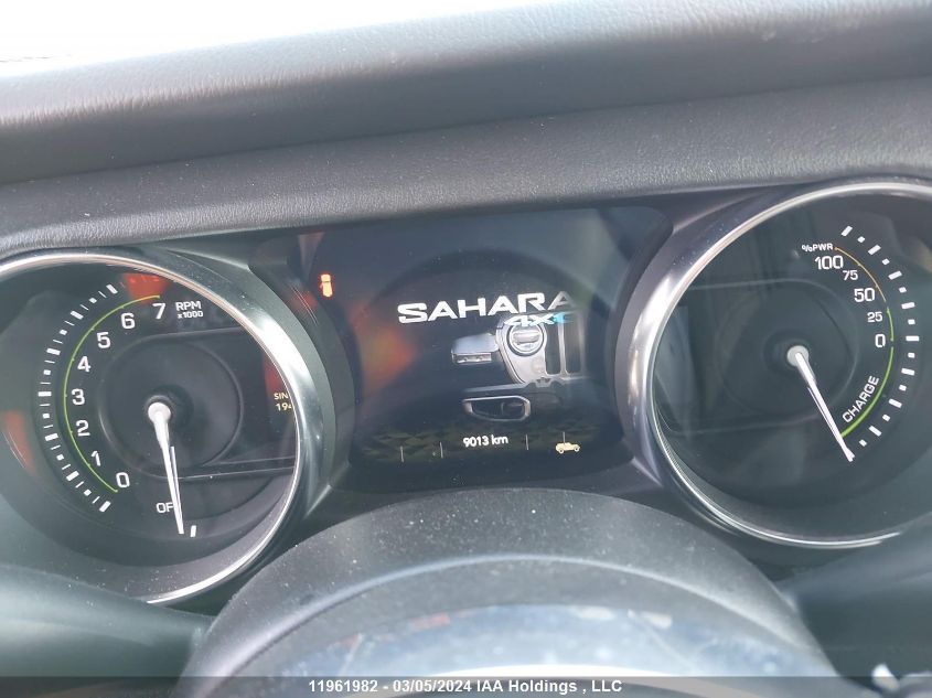 2023 Jeep Wrangler 4Xe Unlimited Sahara VIN: 1C4JJXP61PW551954 Lot: 11961982