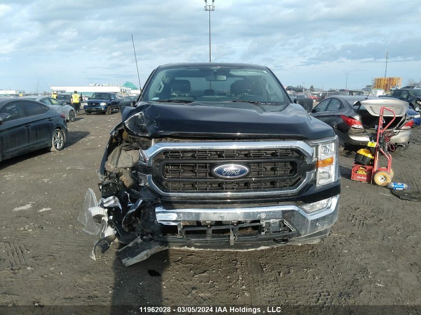 2021 Ford F150 Super Cab VIN: 1FTEX1EB5MKE08957 Lot: 11962028