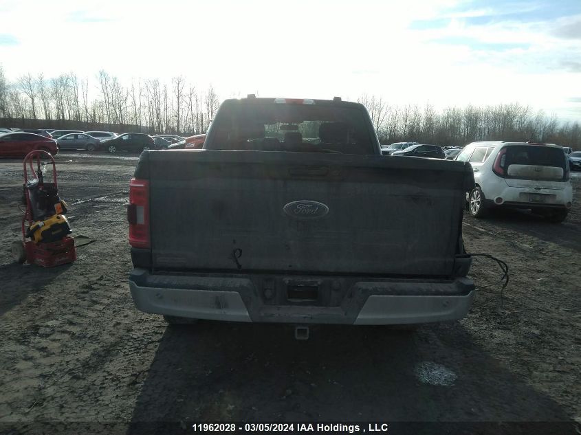 2021 Ford F150 Super Cab VIN: 1FTEX1EB5MKE08957 Lot: 11962028