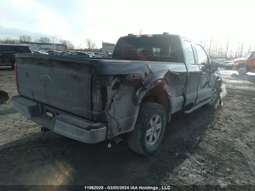 2021 Ford F150 Super Cab VIN: 1FTEX1EB5MKE08957 Lot: 11962028