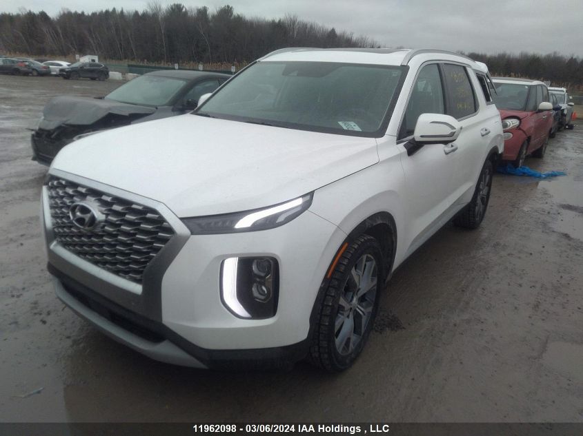 2021 Hyundai Palisade Luxury 7-Passenger Seating VIN: KM8R3DHE5MU238765 Lot: 11962098