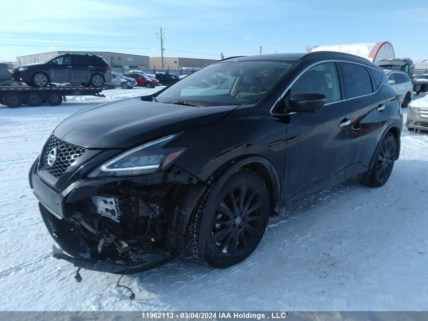 2022 Nissan Murano VIN: 5N1AZ2CS2NC123366 Lot: 11962113