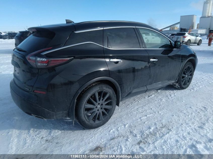 2022 Nissan Murano VIN: 5N1AZ2CS2NC123366 Lot: 11962113