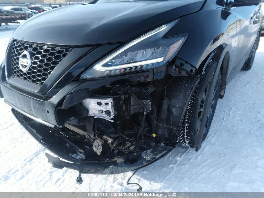 2022 Nissan Murano VIN: 5N1AZ2CS2NC123366 Lot: 11962113