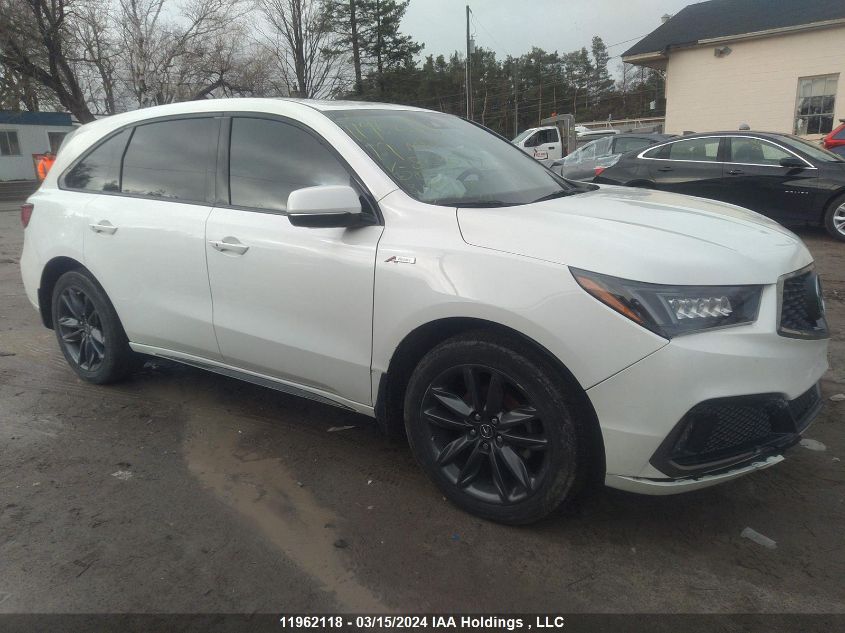 2019 Acura Mdx VIN: 5J8YD4H06KL803692 Lot: 11962118