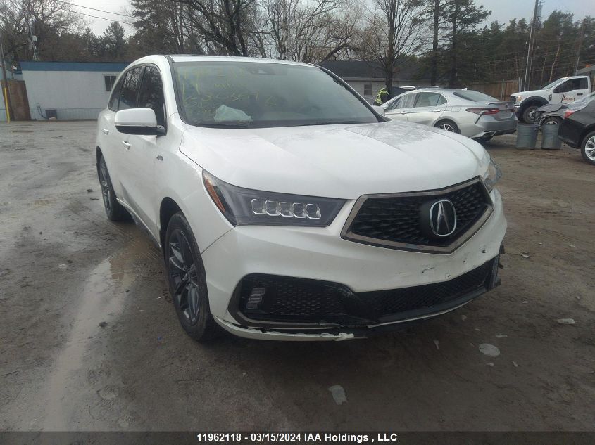 2019 Acura Mdx VIN: 5J8YD4H06KL803692 Lot: 11962118