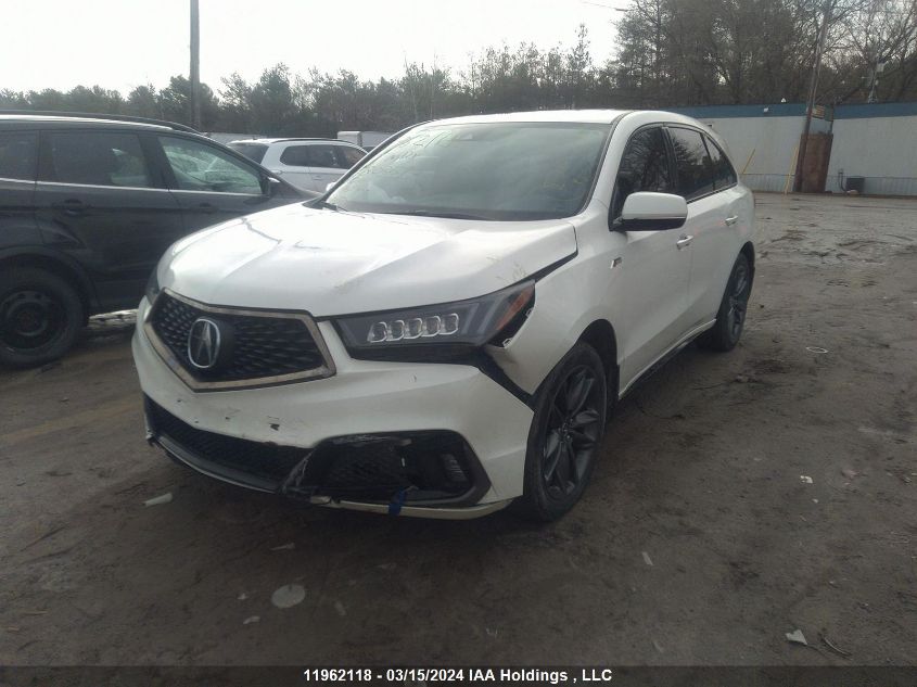 2019 Acura Mdx VIN: 5J8YD4H06KL803692 Lot: 11962118