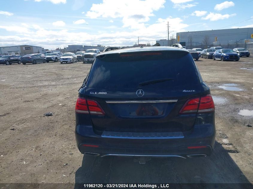 2017 Mercedes-Benz Gle VIN: 4JGDA5GB7HA885124 Lot: 11962120