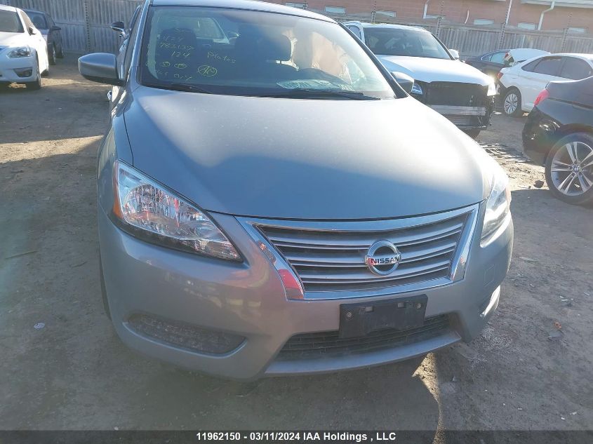 2013 Nissan Sentra S/Sv/Sr/Sl VIN: 3N1AB7AP7DL783137 Lot: 11962150