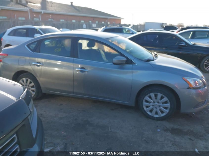 2013 Nissan Sentra S/Sv/Sr/Sl VIN: 3N1AB7AP7DL783137 Lot: 11962150