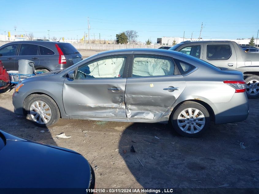 2013 Nissan Sentra S/Sv/Sr/Sl VIN: 3N1AB7AP7DL783137 Lot: 11962150