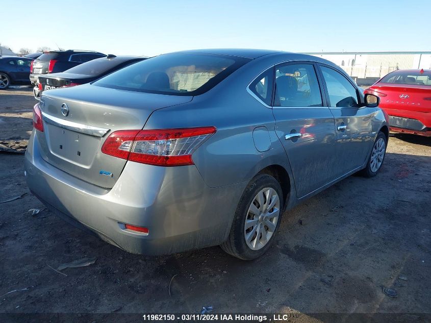 2013 Nissan Sentra S/Sv/Sr/Sl VIN: 3N1AB7AP7DL783137 Lot: 11962150