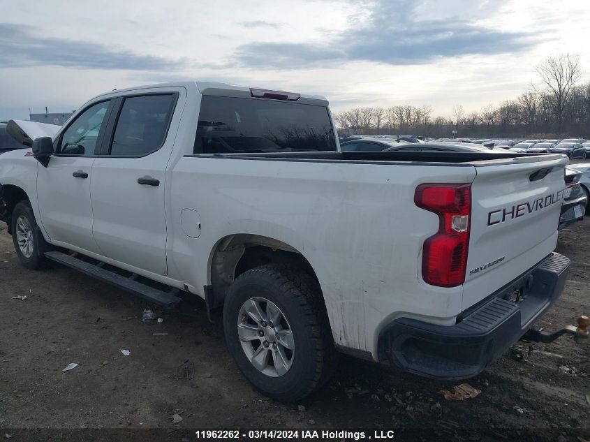 2021 Chevrolet Silverado 1500 VIN: 1GCUYAEF9MZ101780 Lot: 39221875