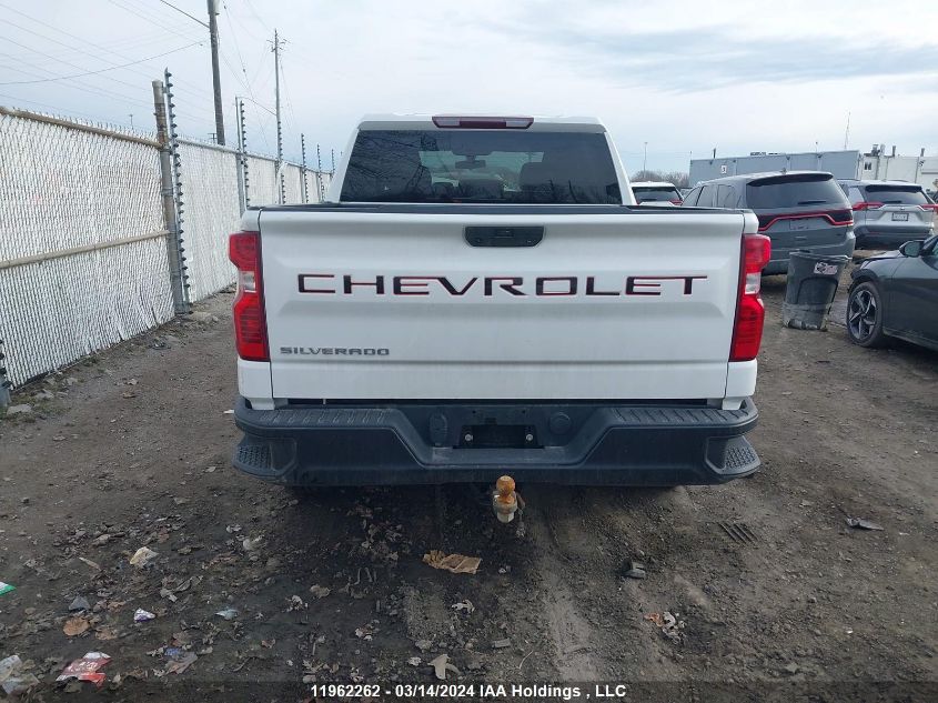 2021 Chevrolet Silverado 1500 VIN: 1GCUYAEF9MZ101780 Lot: 39221875