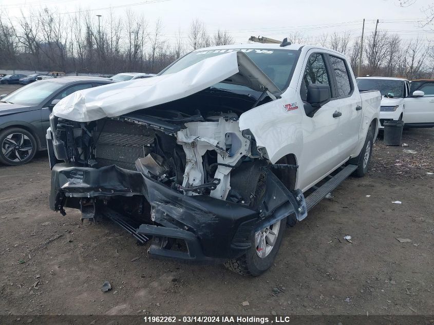 2021 Chevrolet Silverado 1500 VIN: 1GCUYAEF9MZ101780 Lot: 39221875