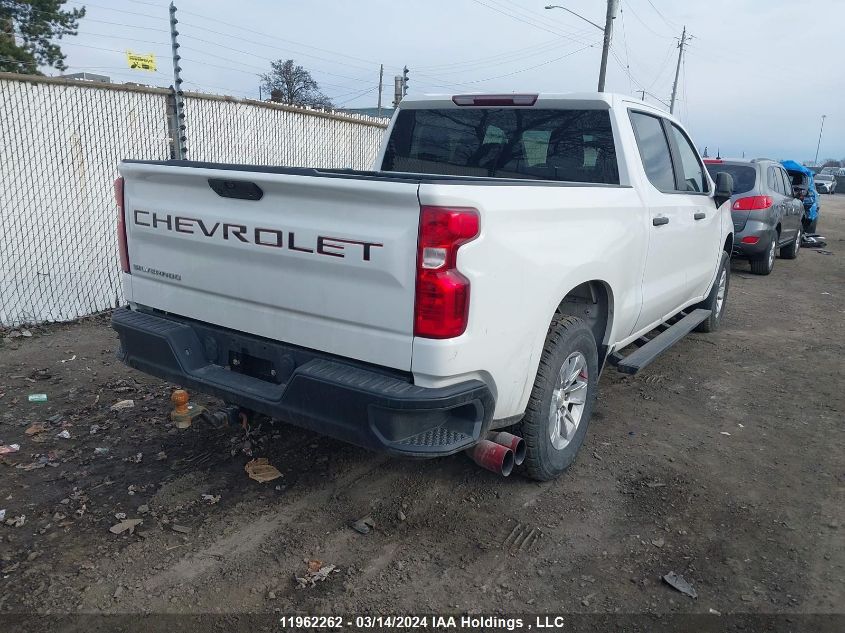 2021 Chevrolet Silverado 1500 VIN: 1GCUYAEF9MZ101780 Lot: 39221875