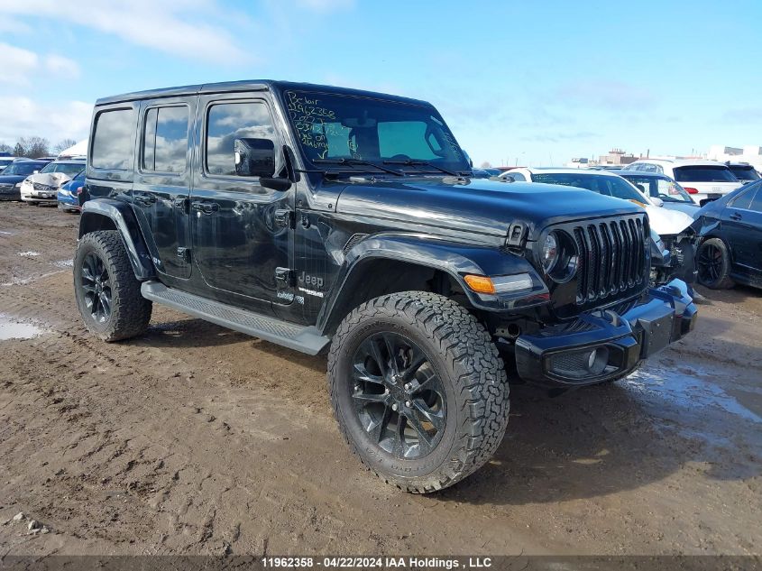 2022 Jeep Wrangler Unlimited Altitude VIN: 1C4HJXEG8NW238391 Lot: 11962358