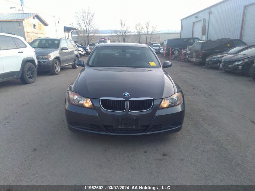 2007 BMW 3 Series VIN: WBAVH13577KC96774 Lot: 11962602