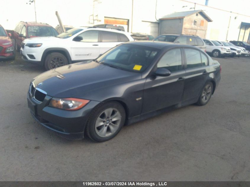 2007 BMW 3 Series VIN: WBAVH13577KC96774 Lot: 11962602