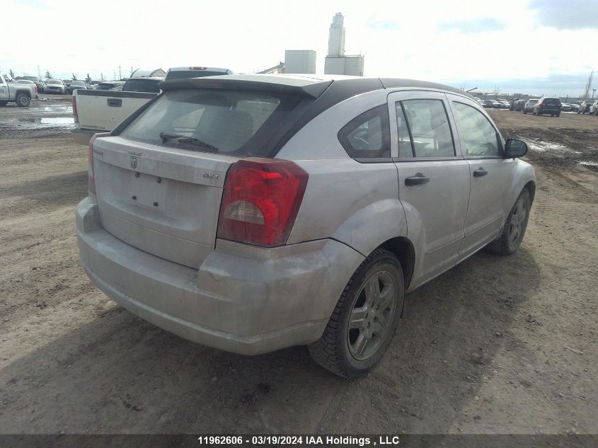 2007 Dodge Caliber Sxt VIN: 1B3HB48B47D240070 Lot: 11962606