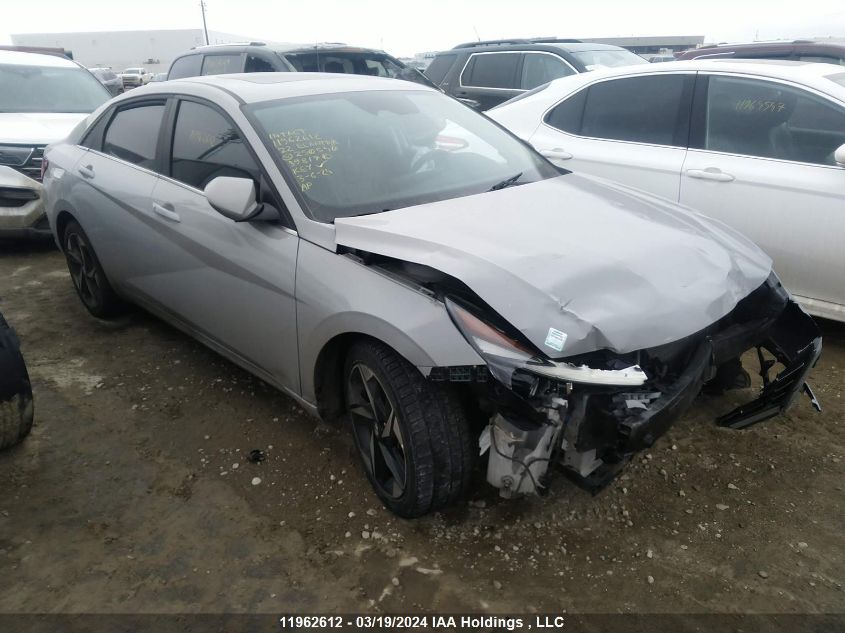 2022 Hyundai Elantra Sel VIN: KMHLN4AG1NU250540 Lot: 50503814