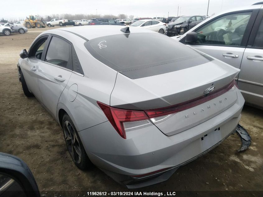 2022 Hyundai Elantra Sel VIN: KMHLN4AG1NU250540 Lot: 50503814