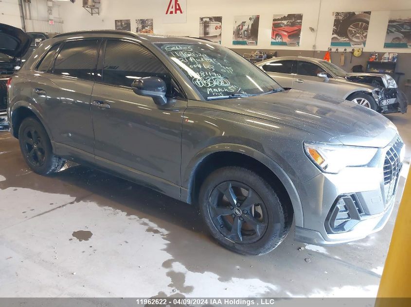 2021 Audi Q3 VIN: WA1FECF30M1004123 Lot: 11962622