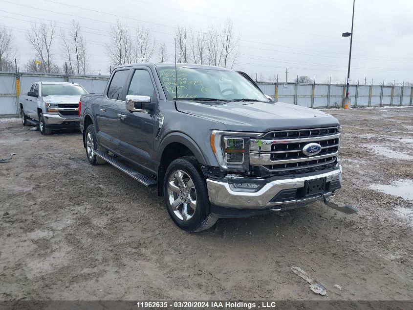 2022 Ford F150 Supercrew VIN: 1FTEW1EP8NFB34274 Lot: 39258979