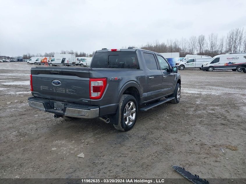 2022 Ford F150 Supercrew VIN: 1FTEW1EP8NFB34274 Lot: 39258979