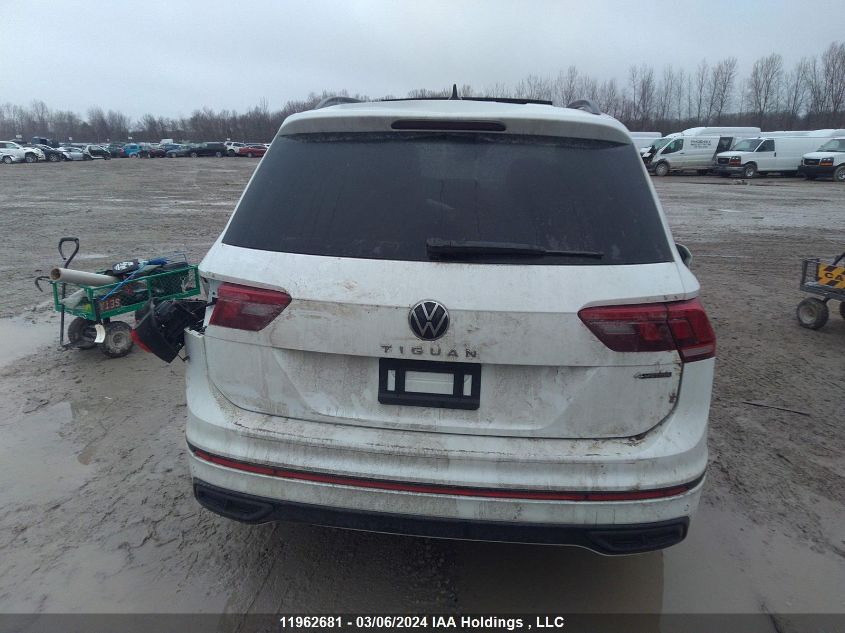 2023 Volkswagen Tiguan VIN: 3VV8B7AX4PM005888 Lot: 40854704