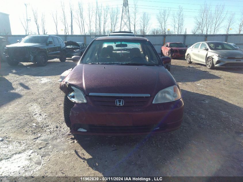 2003 Honda Civic Sdn VIN: 2HGES16603H947851 Lot: 11962839