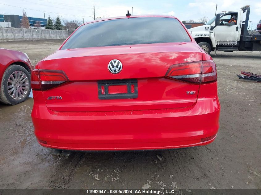 2016 Volkswagen Jetta S VIN: 3VW267AJ9GM406127 Lot: 11962947