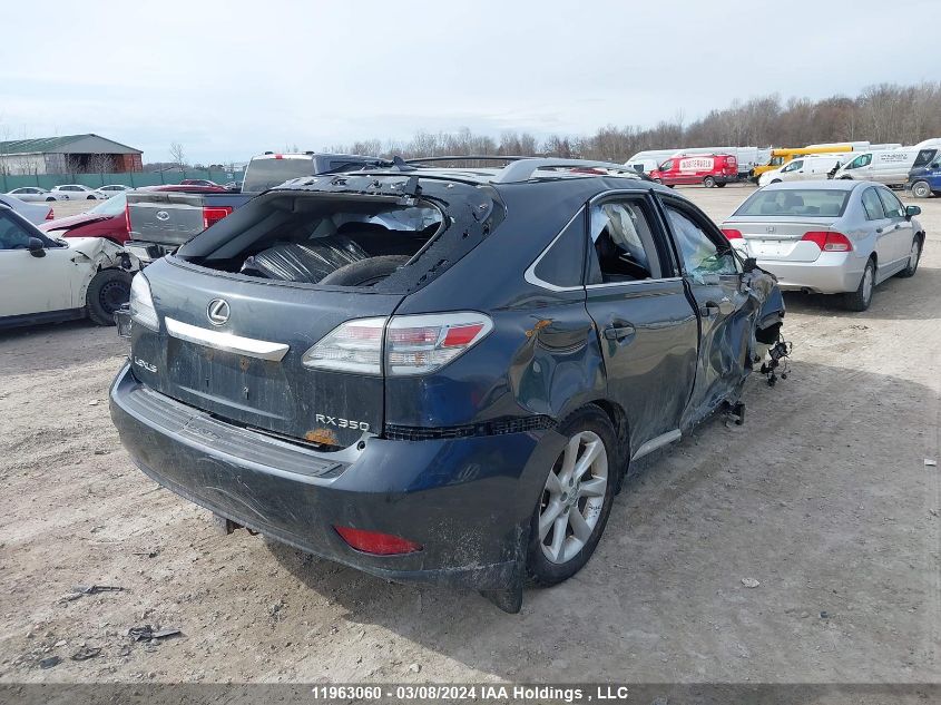 2010 Lexus Rx 350 VIN: JTJBK1BA7A2414927 Lot: 11963060