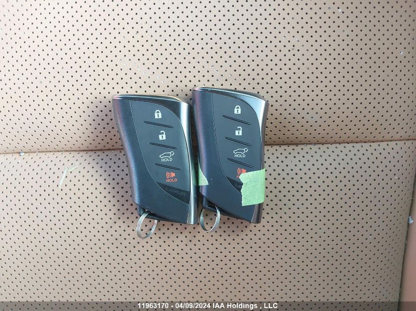 2024 Lexus Ux 250H VIN: JTHL9JBH8R2072012 Lot: 11963170