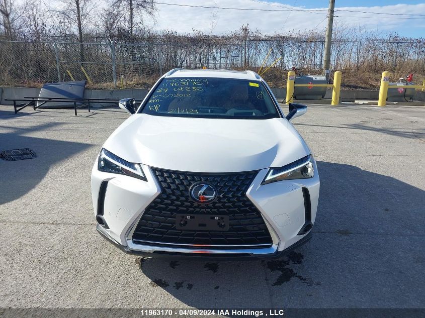 2024 Lexus Ux 250H VIN: JTHL9JBH8R2072012 Lot: 11963170