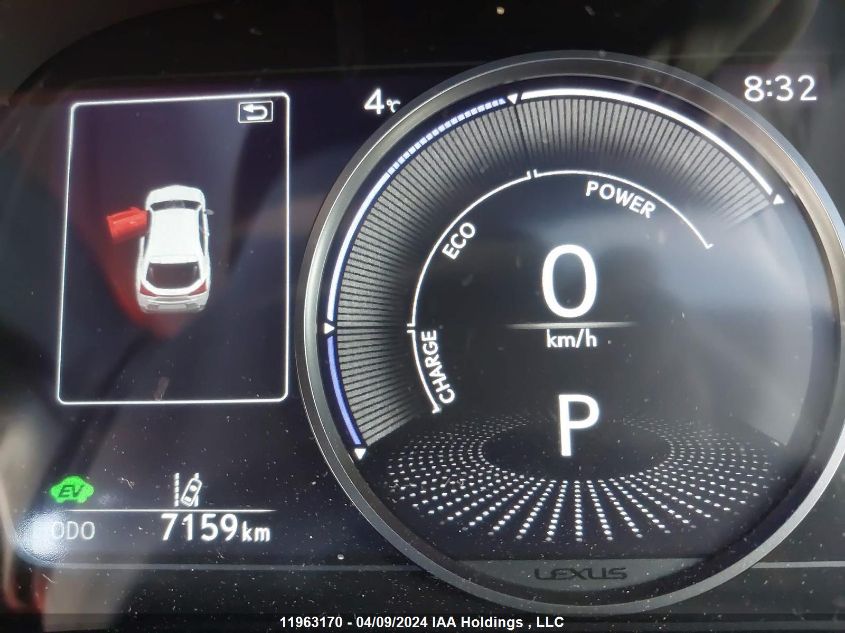 2024 Lexus Ux 250H VIN: JTHL9JBH8R2072012 Lot: 11963170