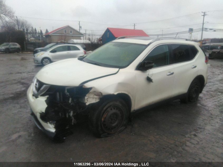 2016 Nissan Rogue S/Sl/Sv VIN: 5N1AT2MV1GC857087 Lot: 11963296