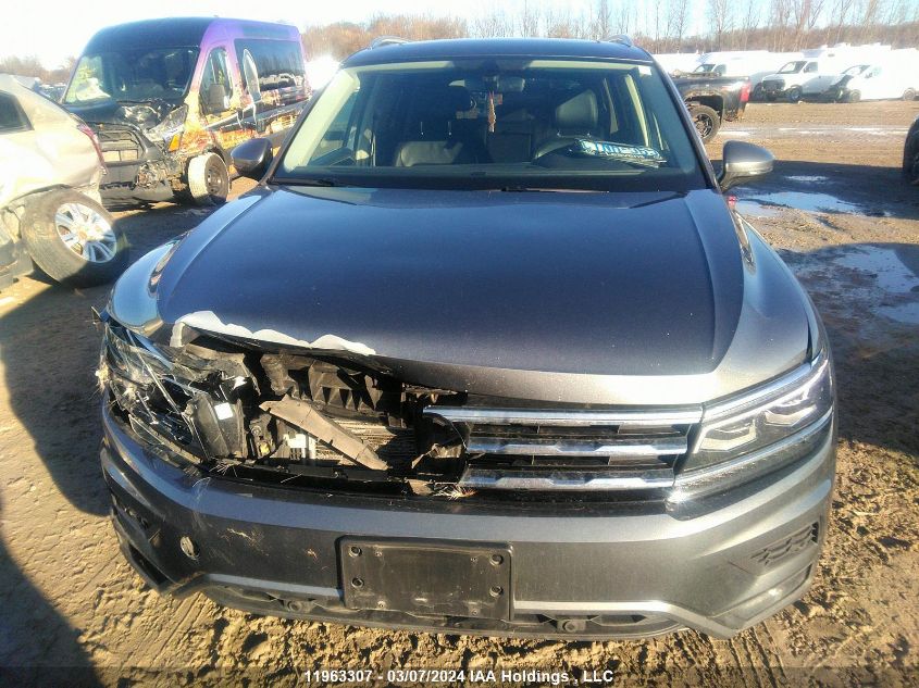 2018 Volkswagen Tiguan Sel Premium VIN: 3VV4B7AX1JM013596 Lot: 11963307