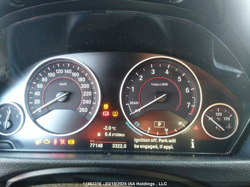 2018 BMW 3 Series VIN: WBA8D9C52JEM32089 Lot: 11963316