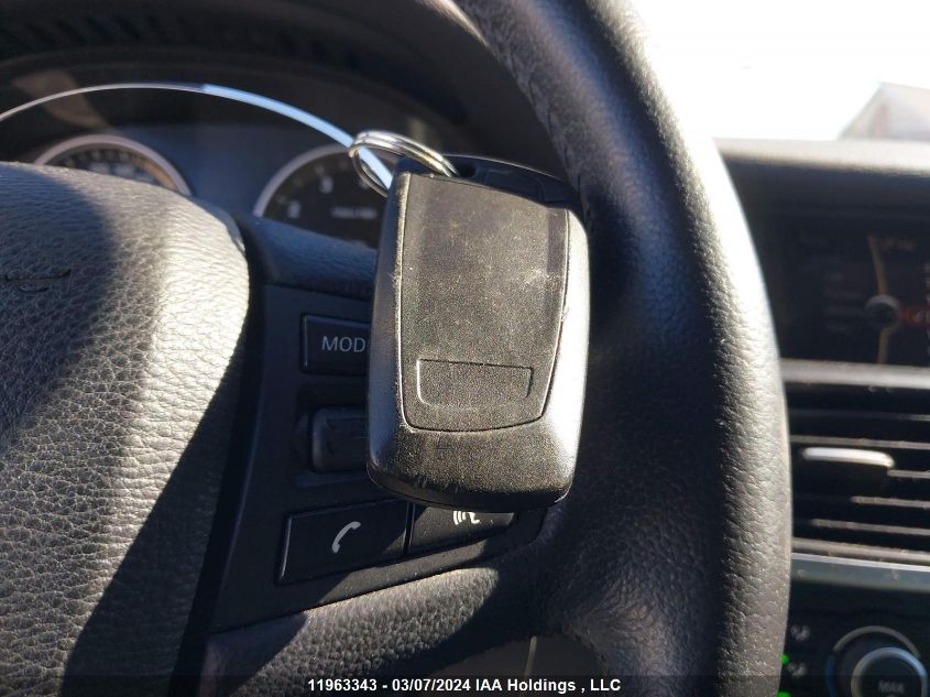 2011 BMW X3 VIN: 5UXWX5C55BL713602 Lot: 11963343