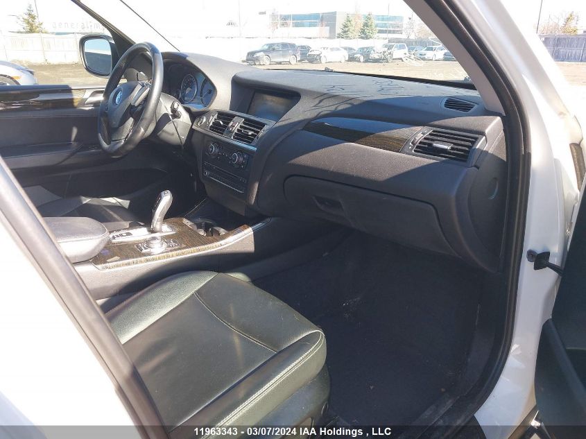 2011 BMW X3 VIN: 5UXWX5C55BL713602 Lot: 11963343