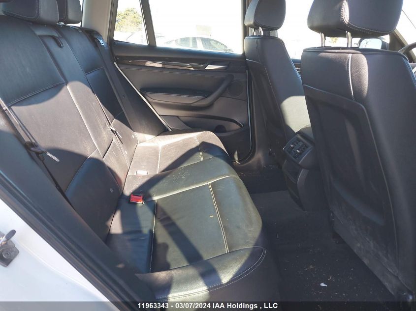 2011 BMW X3 VIN: 5UXWX5C55BL713602 Lot: 11963343