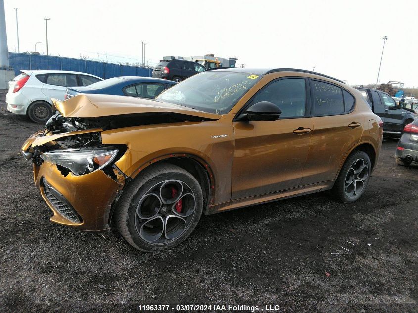 2023 Alfa Romeo Stelvio Ti/Lusso/Veloce/Estrema VIN: ZASPAKBN3P7D56435 Lot: 39221826