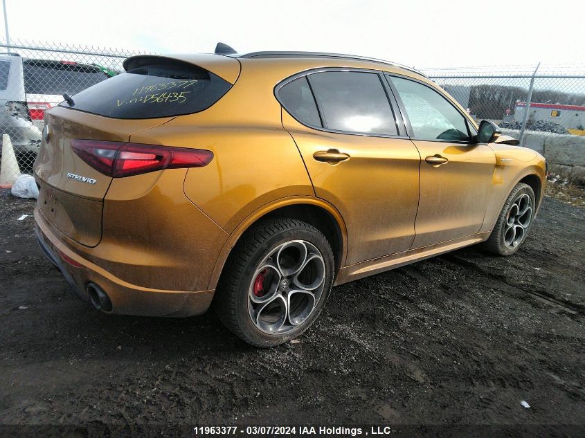 2023 Alfa Romeo Stelvio Ti/Lusso/Veloce/Estrema VIN: ZASPAKBN3P7D56435 Lot: 39221826