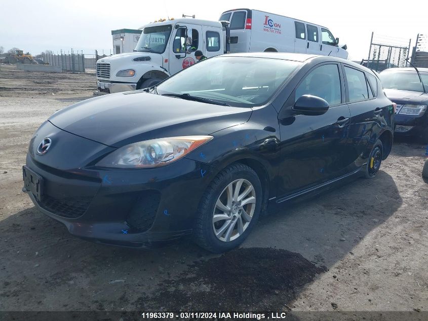 2012 Mazda Mazda3 VIN: JM1BL1L73C1689206 Lot: 11963379