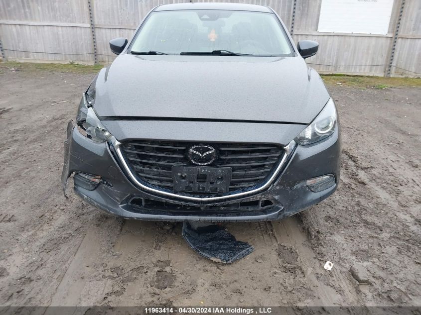 2018 Mazda 3 Touring VIN: 3MZBN1V77JM226876 Lot: 39240488